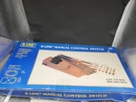 Gauge 3-RAIL K-line K-274 Right Hand Manual Control Switch Track. Fixed Price $29.99.