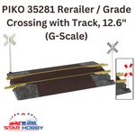 Piko 35281 Rerailer / Grade Crossing With Track, 12.6" (g-scale). Fixed Price $49.99.