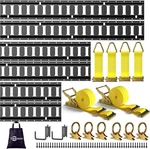 Trekassy Tie-down Rail Kit, 20 Pcs Set Kit: 16IN+2FT+3FT.... Fixed Price $128.88.