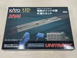 Kato 3-114 Ho Scale Unitrack HV4 Interchange Set W/#6 Remote Turnout. Fixed Price $80.00.