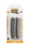 Bachmann Scale Curved Ez-track Roadbed Train 19IN Radius 6-PACK. Fixed Price $16.99.