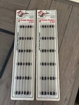 K-line K-253 O27 Double Straights Track 18" Long New +fast Shipping!. Fixed Price $25.00.