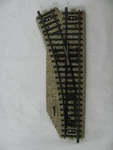 Vintage Marklin Ho 3-RAIL M-track Manually Operated Left Turnout Switch #5122 Ex. Fixed Price $24.99.