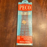 Peco Streamline Ho/oo Universal Super Insulfrog SL-92 Left Hand Small Radius Tur. Fixed Price $26.00.