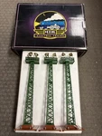 + Mth Standard Tinplate 1044 Terra Cotta & Green No. 92 Flood Light Tower Set. Fixed Price $195.00.