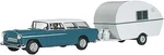 Woodland Thompson's Travelin' Trailer - Scale Model Railroad Vehicle #AS5328. Fixed Price $21.89.