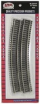 Atlas Ho Scale Code 83 22" Radius Curve 6-PACK Model Train Track. Fixed Price $9.69.
