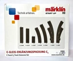 M Rklin 24904 Ho C-track Extension Set (C4) With Turnouts Great Condition. Fixed Price $125.00.