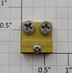 Aristo-craft 11930-1 G Brass Track Rail Clamp (10). Fixed Price $15.00.