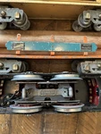 Lionel & American Flyer Standard Gauge 1:32 Locomotive Set Shasta Replica, Track. Fixed Price $600.00.