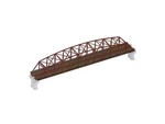 Tomix Gauge 3221 Bridge Red Double Track Curved Chord Large Truss Iron. Fixed Price $81.24.