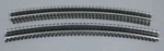 5 Pieces Gargraves Phantom Tinplate 72" O-72 Curve Plastic Ties 72-101S 3-RAIL. Fixed Price $49.99.