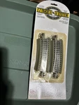 Bachmann Ho Curved Track +nickel Silver Rail & Gray Roadbed E-z 44531 New. Fixed Price $11.00.