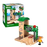 Brio World Signal Station Set 2-PIECE Wooden Train Track Toy With Interacti.... Fixed Price $47.41.