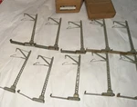 Marklin Ho 409M Catenary Masts For Track Set Original Box! Vintage!. Fixed Price $29.99.