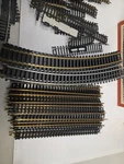 Lot Of Ho Scale Model Train Track Atlas Tyco, Life-line, And Other. Fixed Price $35.00.