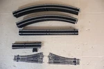 Hornby Double Oval Of Track With Radius 2 & 3 Curves Straights Points Om. Fixed Price $100.68.