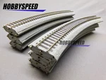 Lionel Ho 20" Radius Curve Magnelock Train Track (12 Pcs) LIO871818010-12 New. Fixed Price $34.84.