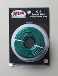 Green Layout Wire 20 Gauge Ho Scale Atlas 317 Train Tracks 50 Feet. Fixed Price $12.95.