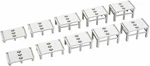 Kato 23-049 Double Track Viaduct Incline Auxilliary Pier Set (pack Of 10). Fixed Price $25.62.