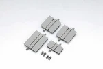Tomytec 1798 N Scale Wide Trolley/streetcar (tram) Straight 4-PIECE Set. Fixed Price $13.99.