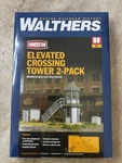 Ho Scale Pk Walthers Cornerstone Building Elevated Crossing Tower 933-2945. Fixed Price $24.99.