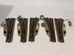 Marklin 5202 (X2) & 5203 (X1) Left Right Turnout Switches - Ho Track. Fixed Price $50.00.