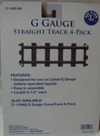 Lionel 7-11039 Straight Track 4- Pack Plastic New Mint. Fixed Price $39.95.