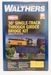 Ho Scale Walthers Cornerstone 933-4500 30' Single Track Through Girder Bridge. Fixed Price $17.83.