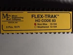 Micro-engineering #10-104 Ho-scale Code 83 Flex Track Non Weathered. Fixed Price $56.99.