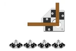 Proses By Bachmann 39032 Scale Snap & Glue Clamps (4 Pack). Fixed Price $72.99.
