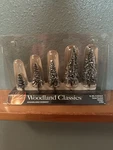 Woodland Classics TR3567 Snow Dusted (5) Trees 2"-3 1/2" Ho Scale 2009. Fixed Price $14.99.