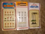 Bachmann & Tyco Street Signs, Traffic Lights,lamp Post Ups. Fixed Price $15.99.