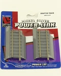 Adapter Tracks Life-like Trains Nickel Silver Power-link Gray 21344. Fixed Price $9.99.