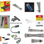Oo Gauge Track & Accessories Lot. Fixed Price $295.00.