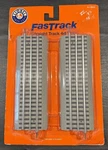 Lionel 6-12032 Gauge Fastrack 10" Straight 4 Pack. Fixed Price $15.00.