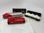 Bachmann Red Rock Express Ho Scale Train Cars Parts Pieces Incomplete. Fixed Price $49.99.