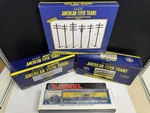 American Flyer Track Accessory Lot / 4 New Pieces Truss Bridge, Telephone Poles+. Fixed Price $39.95.