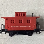 Model Train, Ho Scale, Bachmann Old West Caboose, #1419 Central Pacific Rr. Fixed Price $15.99.