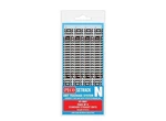 Peco Code 80 Standard Straight 8-PACK Setrack Each: 3-7/16IN 87MM ST-3001. Fixed Price $44.98.