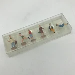 Bachman Model Train People Set Of 6 Figures Ho Scale Vintage. Fixed Price $6.00.