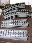 Mth Track 31" 61" Real Trax Oval Lay-out 8 Curve And Straight Sections. Fixed Price $59.95.