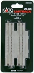 Kato Unitrack New 2026 124MM 7/8 Rerailer Straight (2 Pcs) 20-026. Fixed Price $9.90.