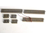 Marklin Ho Lot 4 Straight Rail + 1 Contact Power 2 Curve 3. Fixed Price $20.99.