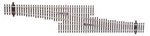 Walthers Ho Scale Code #5 Single Crossover Right Hand 948-83074. Fixed Price $56.73.