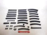 Lima H0 Dc Lot Tracks (105 Pcs.) N 3030 Curved 3020 Straight Etc #EJ340-3. Fixed Price $115.68.