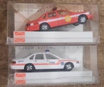 Busch Chevrolet Caprice Fire Department Chief Car Ho Scale 1:87 Lot 2. Fixed Price $39.99.