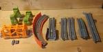 Thomas Train Gullane Lot Of 10 Gray Track Replacements Parts BDP13 14. Fixed Price $12.50.