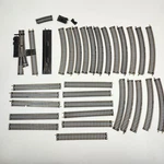 Vintage Model Railroad Track Lot Tyco Atlas Lionel 0919 Switch Curved Straight. Fixed Price $36.99.