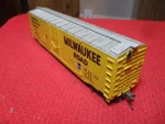 Ho Scale Freight - Bachmann Silver Series 56500 Milwaukee 50' Steel Boxcars. Fixed Price $5.59.